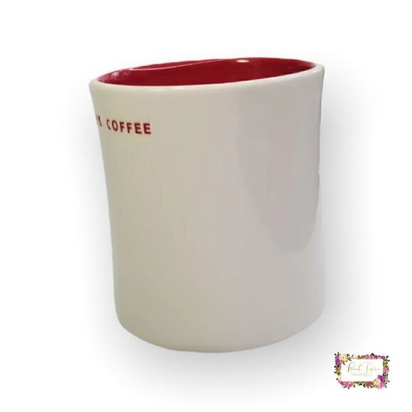Starbucks 2008 Coffee Mug Cup with Imprinted Red Dove Bird - Picture 3 of 7